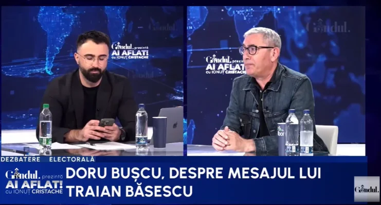 Doru Bușcu: „Băi, Băsescu ăsta ce bine le zice, dacă e tăticul tâlharilor…”