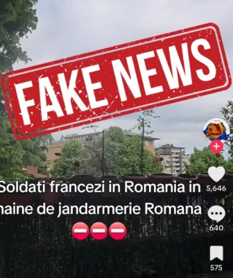 MApN: Încercare de dezinformare pe TikTok cu privire la militarii francezi din România