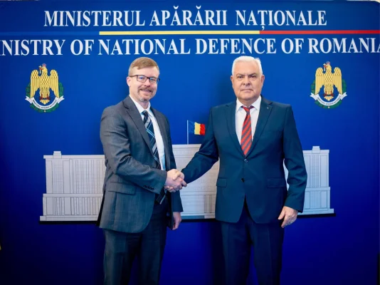 Angel Tîlvăr, discuție despre flancul estic al NATO cu însărcinatul ambasadei SUA la București: „Am subliniat importanța prezenței SUA în România”