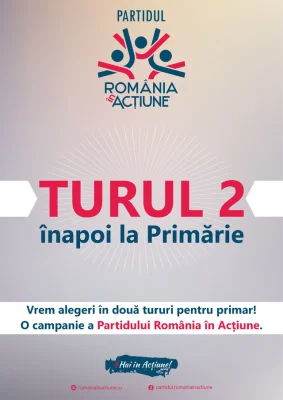 Un partid neparlamentar, dar cu reprezentare locală în administraţii din Prahova şi Dâmboviţa, lansează iniţiativa: „Aducem Turul doi înapoi la primărie”