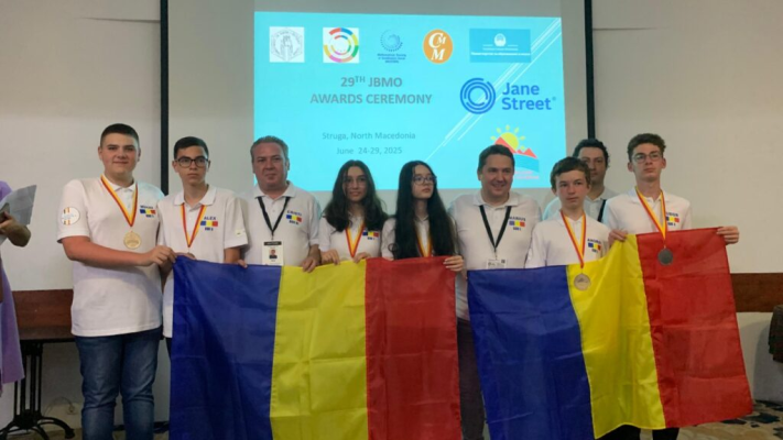 ZIARUL DE IAȘI | România, pe primul loc la Balcaniada de Matematică pentru Juniori