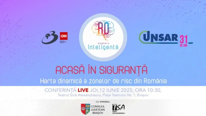 Conferința România Inteligentă „Acasă în siguranță - Harta dinamică a zonelor de risc din România”