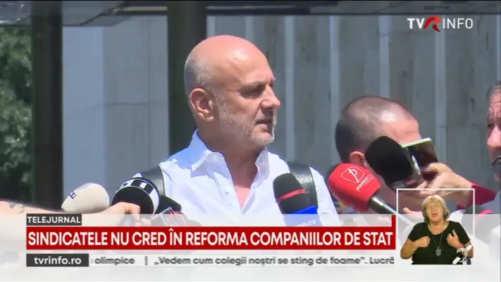 Reprezentanții Blocului Național Sindical, discuții cu vicepremierul Dragoș Anastasiu. Sindicatele denunţă reforma companiilor de stat
