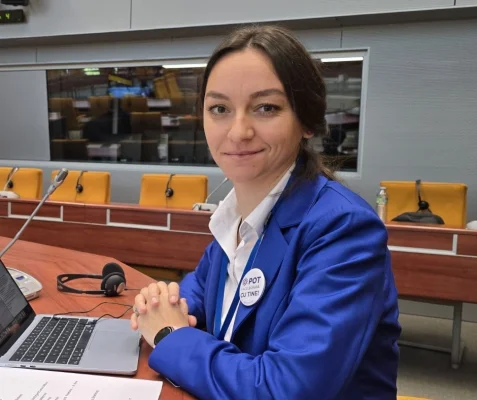 Sora liderei POT Anamaria Gavrilă, care este deputată, reprezintă Parlamentul României în Norvegia la o întâlnire unde se discută despre libertatea presei