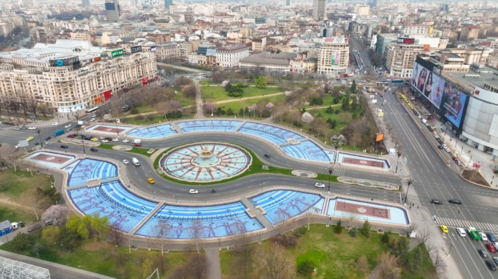 Cum se va circula în București de sâmbătă dimineața / Se instituie restricţii temporare de circulaţie pe Splaiul Independenţei, pentru lucrările la Planşeul Unirii