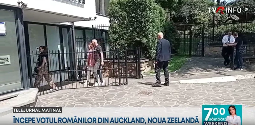 Diaspora votează la secție sau prin corespondență. Trei zile pentru a alege. Românii din Auckland încep votul