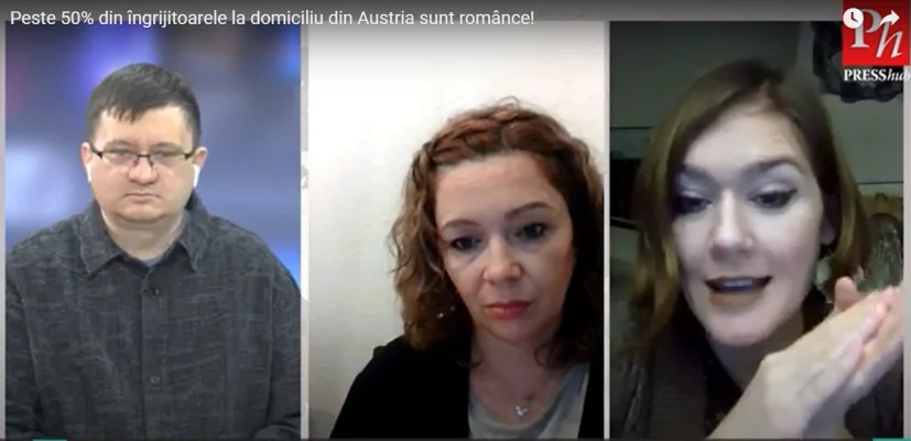 Cât câștigă o îngrijitoare la domiciliu în Austria și ce capcane pot apărea în contracte - primul episod al PODCAST-ului PRESShub dedicat Diasporei