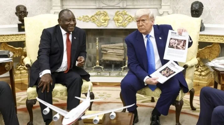 O imagine cu ”fermieri albi” morţi prezentată de Trump era din filmări Reuters făcute în Congo, nu în Africa de Sud
