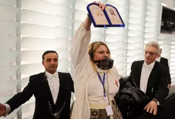 Diana Şoşoacă, prima reacţie la interdicţia de a intra în Ucraina în următorii 3 ani: "Ignor şi nu dau doi bani. Voi intra oriunde, oricând"