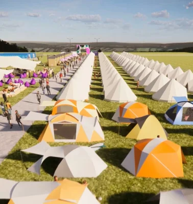 Singur, în cuplu sau cu gașca: în noul camping Beach Please, te distrezi mai tare!