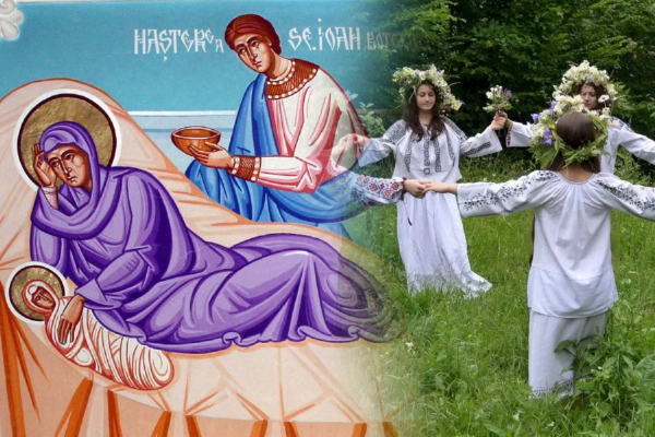 Calendar ortodox 24 iunie 2025. Cruce roşie, sărbătoare mare. Naşterea Sfântului Ioan Botezătorul, ziua în care cerurile se deschid, iar rugăciunile sunt ascultate