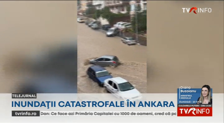 Inundații în Turcia şi în Rusia. Incendii în Bulgaria şi Spania