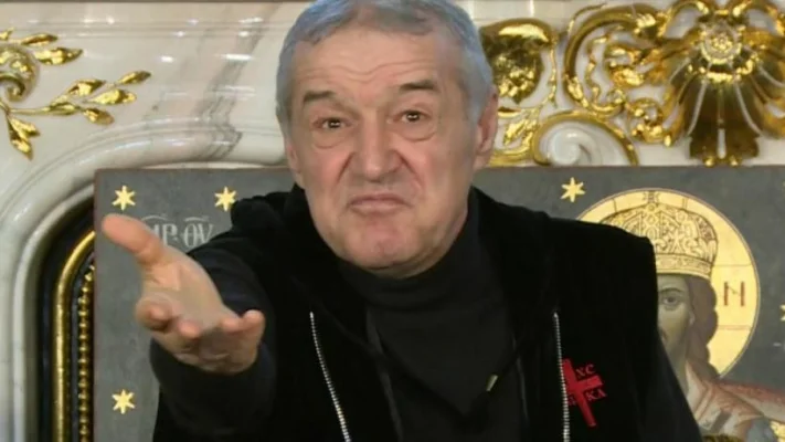 Patriarhul i-a interzis lui George Becali să mai cânte la strană