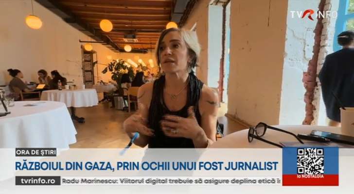Războiul din Gaza, prin ochii unui fost jurnalist. ARWA DAMON: Cu presa internațională în Gaza, războiul s-ar fi terminat