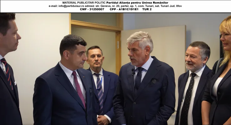George Simion, întâlniri – fulger cu liderii europeni/ „Acesta va fi ritmul în care voi munci pentru poporul român”