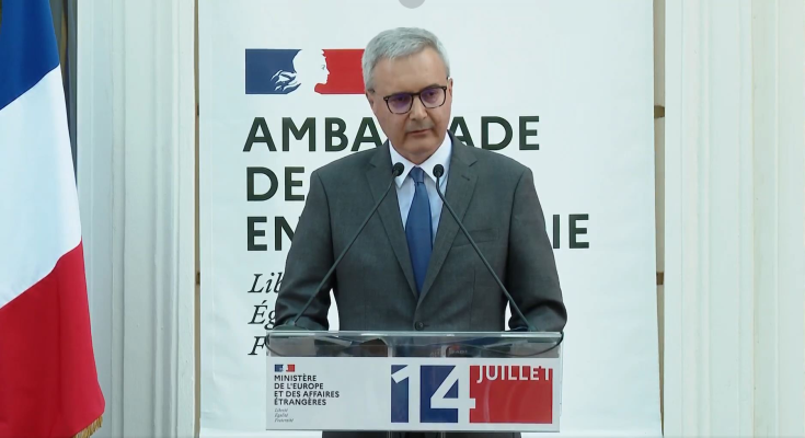 Franța, solidară cu Ucraina și Republica Moldova. Ambasadorul francez la București: În fața agresiunii ruse și a tentativelor de destabilizare, trebuie să rămânem uniți și mobilizați