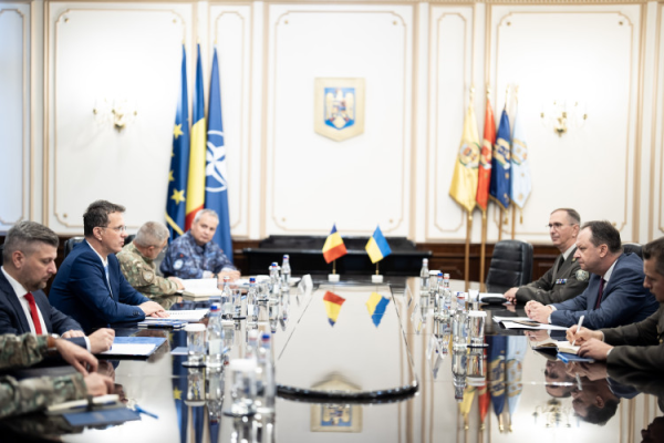 Ministrul Apărării Naționale - întrevedere cu ambasadorul ucrainean la București; a reiterat sprijinul ferm și consecvent al României pentru Ucraina