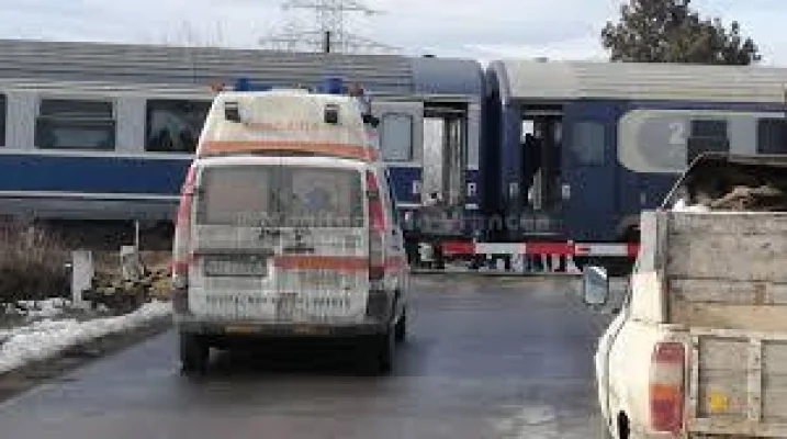 Accident feroviar în Dâmbovița: un mort și doi răniți