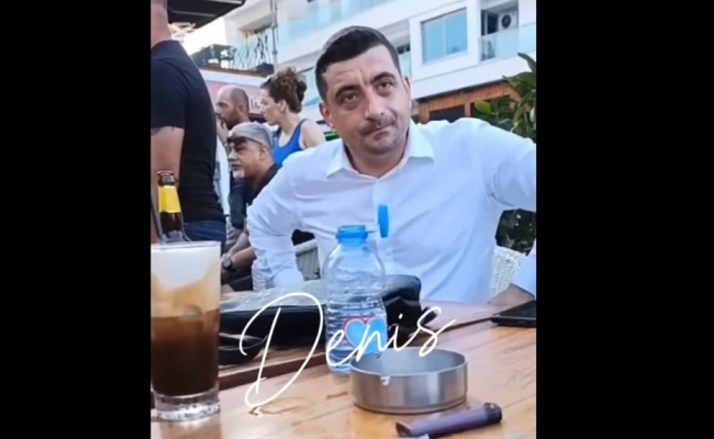 VIDEO George Simion, la o terasă în Cipru în timpul protestelor de duminică / Întrebat ce se mai poate face azi în România, liderul AUR răspunde: „Azi, nimic. Nu sunt șanse. E mai cald ca în Cipru” / „Poporul țipă, iar el e la șpriț în Cipru”