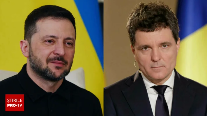 Nicușor Dan, întâlnire cu Volodimir Zelenski la Vilnius. Liderul Ucrainei l-a invitat la Kiev pe președintele României