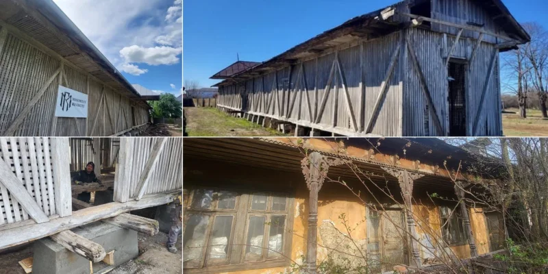 FOTO Două monumente din zona rurală a Munteniei, salvate de la ruină: un hambar din Dâmbovița restaurat, o casă tradițională din Ilfov relocată