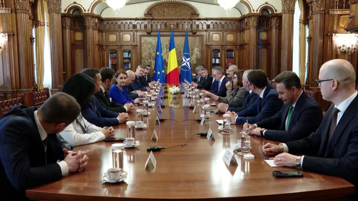 Ilie Bolojan a convocat mai mulți europarlamentari la Palatul Cotroceni. Discuții despre alegeri, PNRR și ajutorul pentru Ucraina
