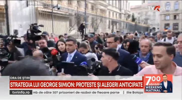 Strategia lui George Simion, după înfrângerea din alegerile prezidențiale: proteste și alegeri anticipate