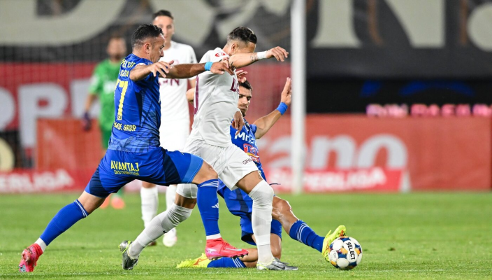 Superliga de fotbal, etapa 1: CFR câștigă în prelungiri cu Slobozia, 2-1