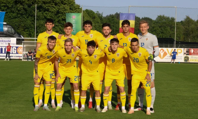 Fotbal: România – Georgia 1-0 la tineret, victorie pentru naționala under-21 în ultima verificare înainte de C.E.