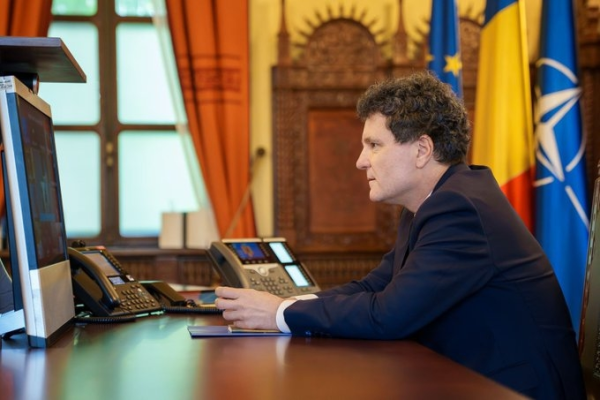 Nicuşor Dan, videoconferinţă cu Macron, Starmer, Kellogg şi doi dintre cei mai influenţi senatori americani. Despre ce au discutat cei 6