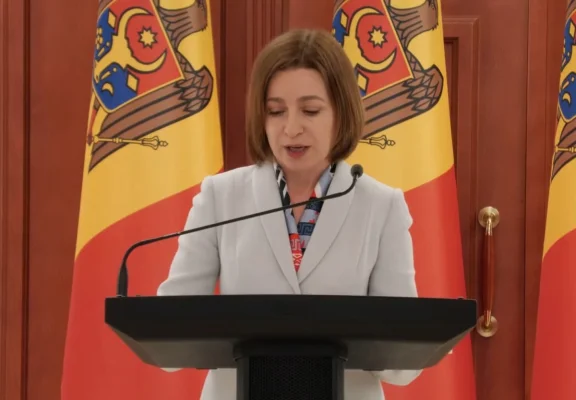 VIDEO Maia Sandu, mesaj ferm alături de Nicușor Dan: 'Dacă Moldova cade pe mâna Rusiei, e amenințat și Bucureștiul, Odesa și întreaga Europă'