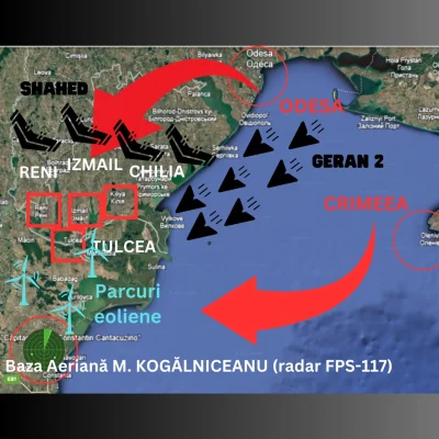 „Te rugăm să taci!”. De ce trec dronele Rusiei pe sub radarele din România