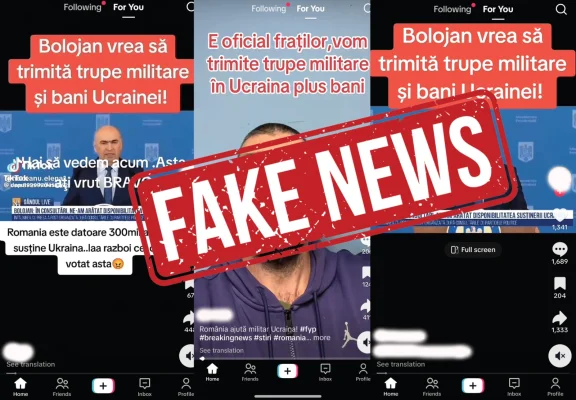 Precizările Președinției după FAKE-news-ul cu Bolojan: Nu a declarat și nici nu a sugerat că țara noastră este dispusă să trimită militari în Ucraina