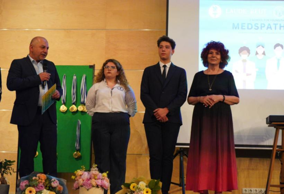 Complexul Educațional Laude-Reut celebrează performanța și excelența. Festivitatea de încheiere a anului școlar 2024–2025 și rezultate excepționale la examenul de Bacalaureat