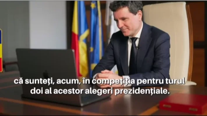 Nicușor Dan, discuție în limba franceză cu președintele Franței, Emmanuel Macron