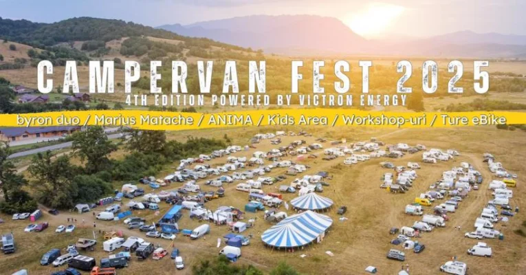 Campervan Fest, cel mai sustenabil festival din România, revine la Râșnov