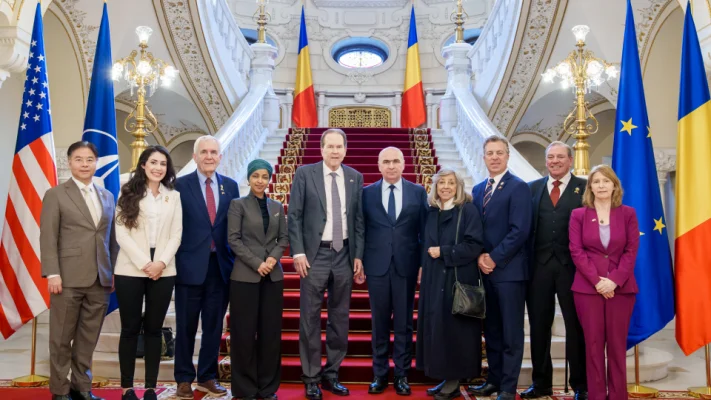Ilie Bolojan anunță consolidarea Parteneriatului Strategic cu SUA, după întâlnirea cu delegația Congresului Statelor Unite
