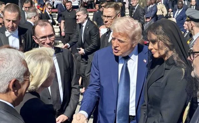 Ursula von der Leyen și Donald Trump, prima întâlnire de la inuagurarea președintelui SUA. Ce au convenit cei doi lideri la scurta întâlnire de la Roma
