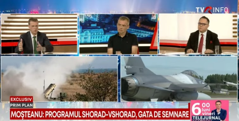 Ministrul Apărării, Ionuț Moșteanu, Exclusiv la TVR Info: Programul SHORAD-VSHORAD, gata de semnare
