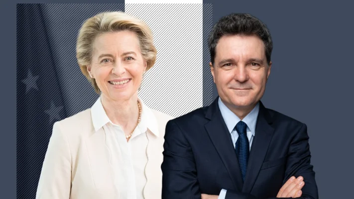 Schimb de mesaje, pe X, între Ursula von der Leyen și Nicușor Dan/ „Aștept cu nerăbdare să lucrez cu Comisia Europeană”