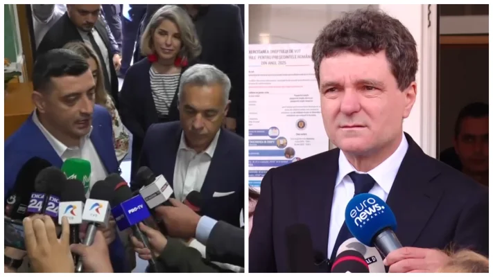 Cum așteaptă Nicușor Dan și George Simion rezultatele exit poll pentru turul 2