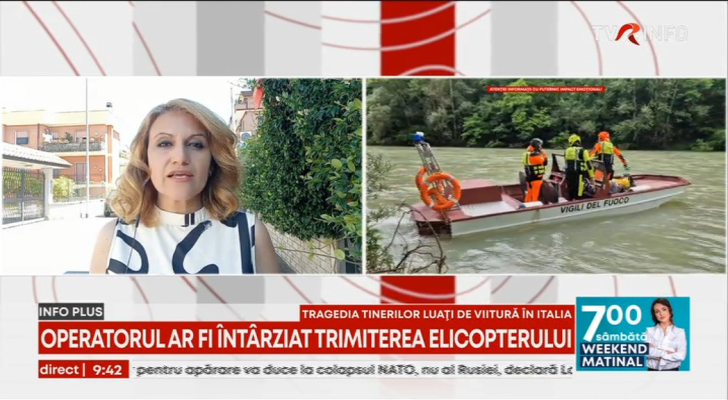Tragedia tinerilor români luați de viitură în Italia | Operatorul 112 ar fi întârziat trimiterea elicopterului și este judecat pentru ucidere din culpă