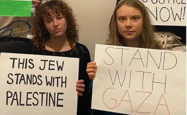 Greta Thunberg şi eurodeputata Rima Hassan se îmbarcă pe o navă către Fâşia Gaza, în care cer ”sfârşitul genocidului şi ocupaţiei”