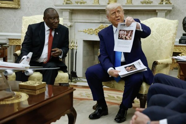 Nemulțumire în Africa de Sud, după ce președintele acestei țări a fost luat la rost de Trump în Biroul Oval