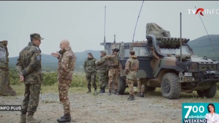 Militari români au participat la Iron Strike, un exerciţiu al Grupului de luptă al NATO din Bulgaria