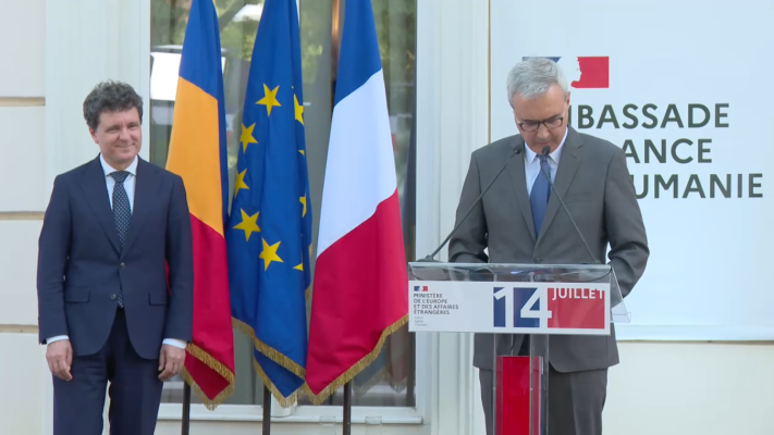 Ziua Franței, sărbătorită și la București. Nicușor Dan: „Franța joacă orele esențial în apărarea flancului estic al NATO”