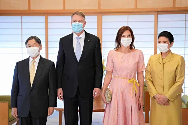 Iohannis a fost primit de Împăratul Naruhito al Japoniei: Relaţiile de un secol dintre România şi Japonia sunt mai puternice decât niciodată şi au căpătat o dimensiune strategică