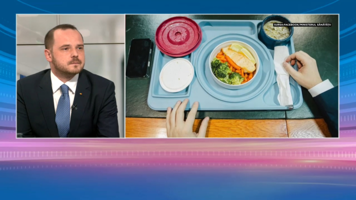 Meniu cu somon, pe masa ministrului Sănătății la spitalul din Târgu Mureș. Alexandru Rogobete: E un mare semnal de alarmă că normalitatea e pusă la îndoială