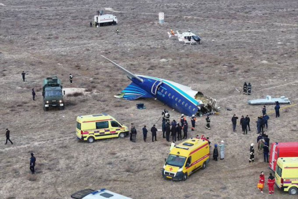Președintele Azerbaidjanului cere ca Rusia să recunoască oficial doborârea avionului în care au murit 38 de oameni
