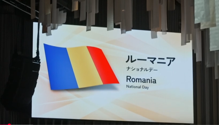România a marcat, la mii de kilometri distanţă, Ziua Drapelului, la Expo 2025 Osaka